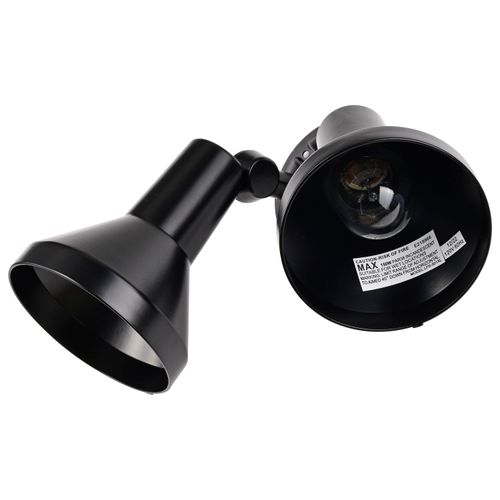 Main product image of 2 Light 15" Flood Light Exterior PAR38 w/ Adjustable Swivel Black Finish