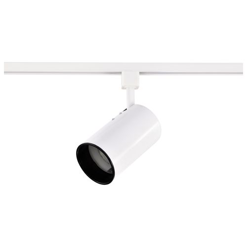 Main product image of 1 Light R20 Track Head Straight Cylinder White Finish (Pack of 3)