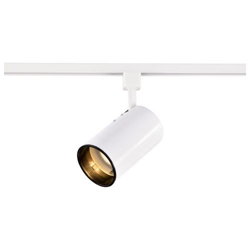 Main product image of 1 Light R20 Track Head Straight Cylinder White Finish (Pack of 3)