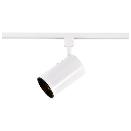 Main product image of 1 Light R20 Track Head Straight Cylinder White Finish (Pack of 3)