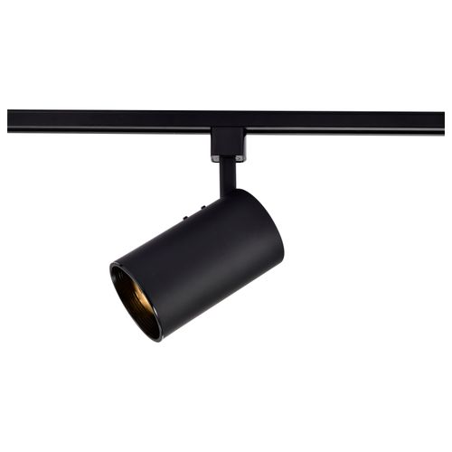 Main product image of 1 Light R20 Track Head Straight Cylinder Black Finish (Pack of 2)