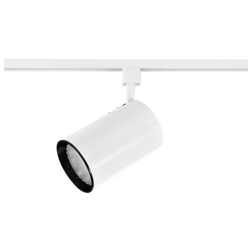 Main product image of 1 Light R30 Track Head Straight Cylinder White Finish (Pack of 2)
