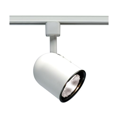 Main product image of 1 Light PAR30 Track Head Short Bullet Cylinder White Finish (Pack of 2)