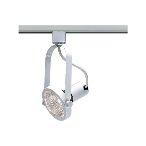 Main product image of 1 Light PAR38 Track Head Gimbal Ring White Finish (Pack of 2)