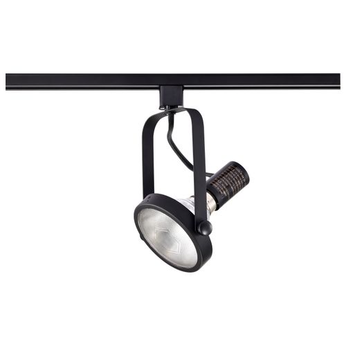 Main product image of 1 Light PAR38 Track Head Gimbal Ring Black Finish (Pack of 2)