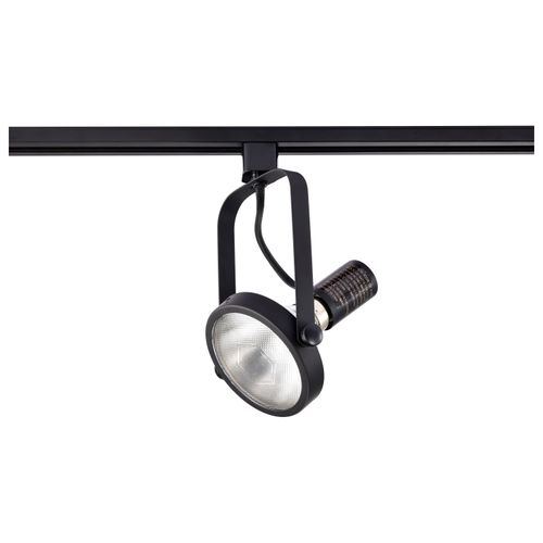 Main product image of 1 Light PAR38 Track Head Gimbal Ring Black Finish (Pack of 2)