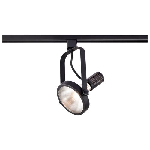 Main product image of 1 Light PAR38 Track Head Gimbal Ring Black Finish (Pack of 2)