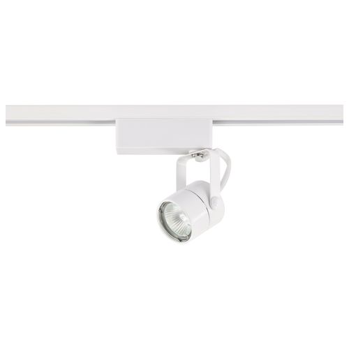 Main product image of 1 Light MR16 12V Track Head Round White Finish
