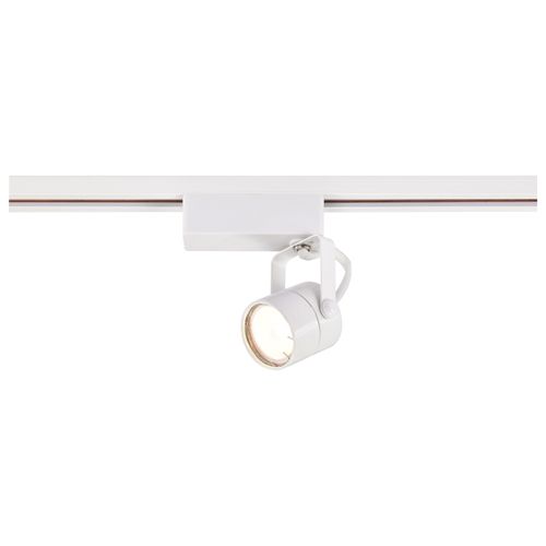 Main product image of 1 Light MR16 12V Track Head Round White Finish