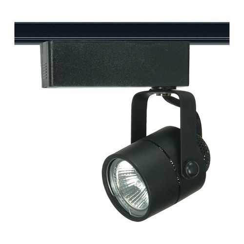 Main product image of 1 Light MR16 12V Track Head Round Black Finish