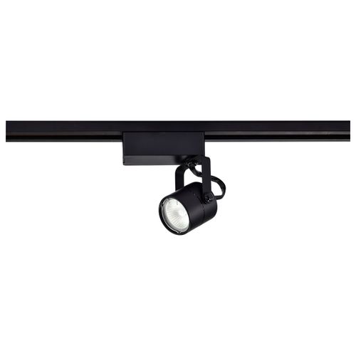 Main product image of 1 Light MR16 12V Track Head Round Black Finish