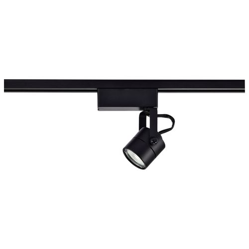 Main product image of 1 Light MR16 12V Track Head Round Black Finish