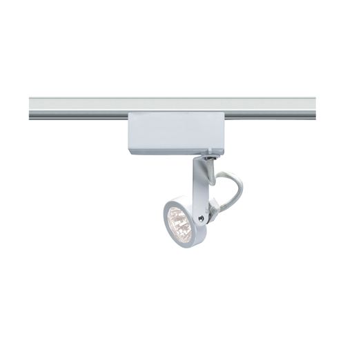 Main product image of 1 Light MR16 12V Track Head Gimbal Ring White Finish
