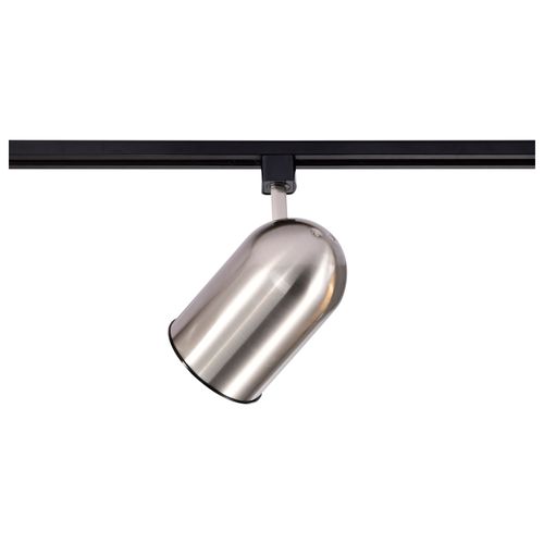 Main product image of 1 Light R20 Track Head Bullet Cylinder Brushed Nickel Finish (Pack of 2)