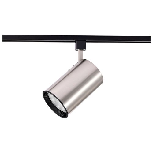 Main product image of 1 Light R30 Track Head Straight Cylinder Brushed Nickel Finish (Pack of 2)