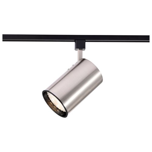 Main product image of 1 Light R30 Track Head Straight Cylinder Brushed Nickel Finish (Pack of 2)