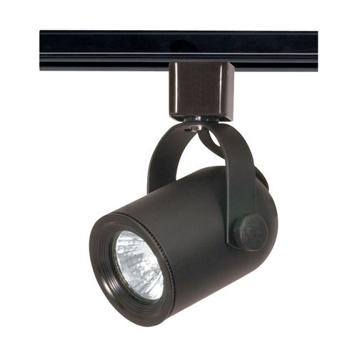 Main product image of 1 Light MR16 120V Track Head Round Back Black Finish (Pack of 2)