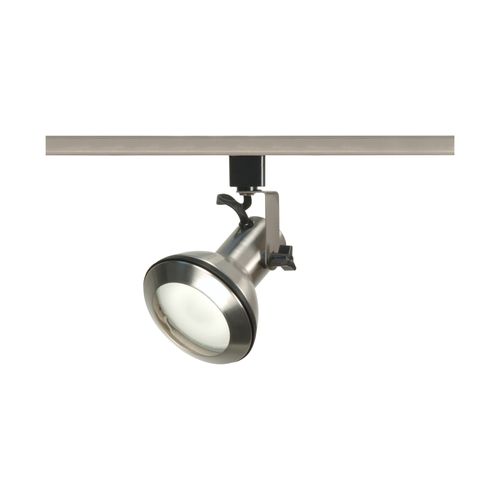 Main product image of 1 Light PAR30 (Short Neck) Track Head Euro Style Brushed Nickel Finish (Pack of 2)