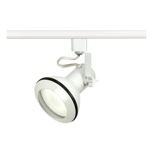 Main product image of 1 Light PAR30 (Short Neck) Track Head Euro Style White Finish (Pack of 2)