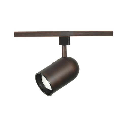 Main product image of 1 Light R20 Track Head Bullet Cylinder Russet Bronze Finish (Pack of 2)