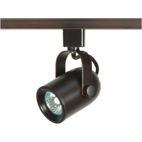 Main product image of 1 Light MR16 120V Track Head Round back- Russet Bronze Finish (Pack of 2)