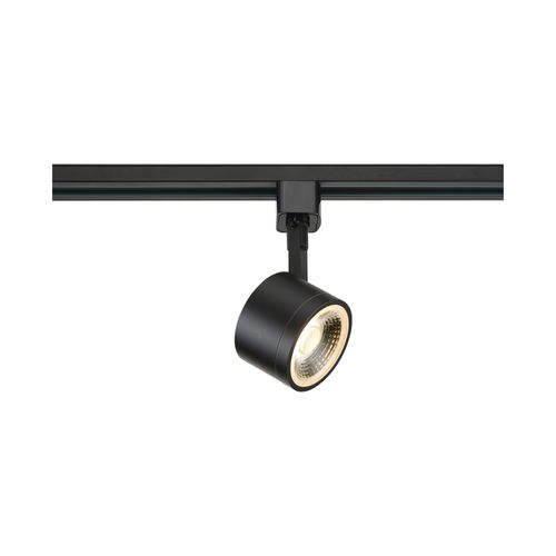 Main product image of 1 Light LED 12W Track Head Round Matte Black 24 Deg. Beam
