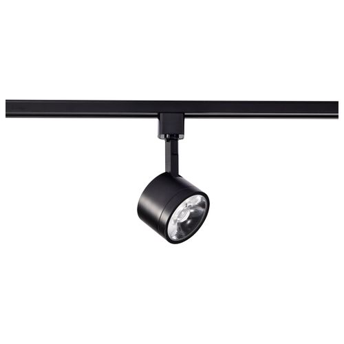 Main product image of 1 Light LED 12W Track Head Round Matte Black 36 Deg. Beam