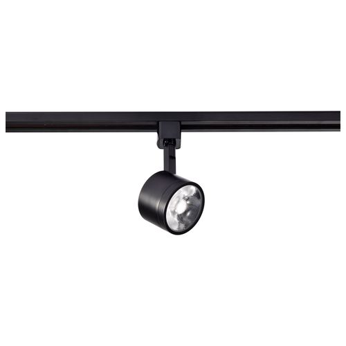 Main product image of 1 Light LED 12W Track Head Round Matte Black 36 Deg. Beam