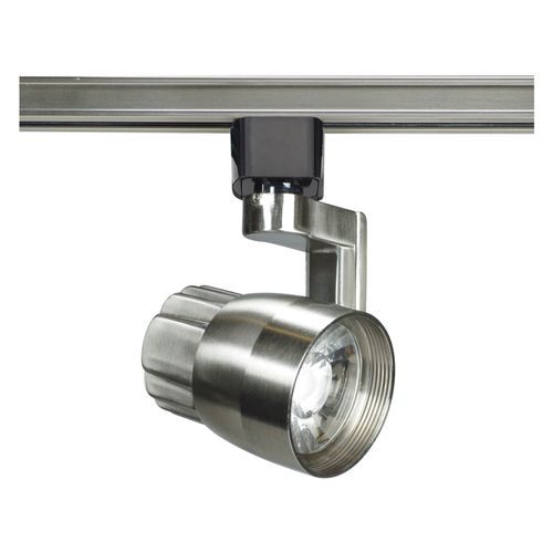 Main product image of 1 Light LED 12W Track Head Angle arm Brushed Nickel 24 Deg. Beam