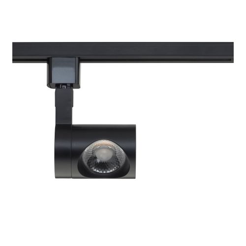 Main product image of 1 Light LED 12W Track Head Pipe Black 24 Deg. Beam