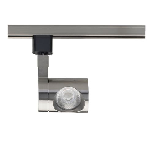 Main product image of 1 Light LED 12W Track Head Pipe Brushed Nickel 24 Deg. Beam