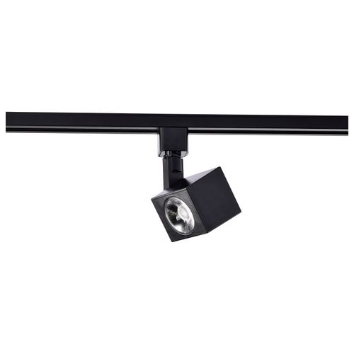 Main product image of 1 Light LED 12W Track Head Square Black 36 Deg. Beam