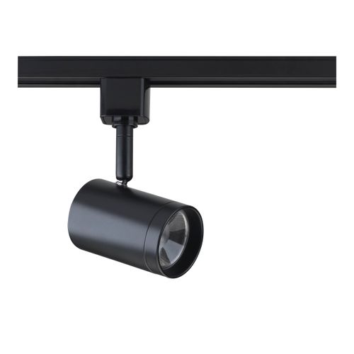 Main product image of 1 Light LED 12W Track Head Small Cylinder Matte Black 24 Deg. Beam