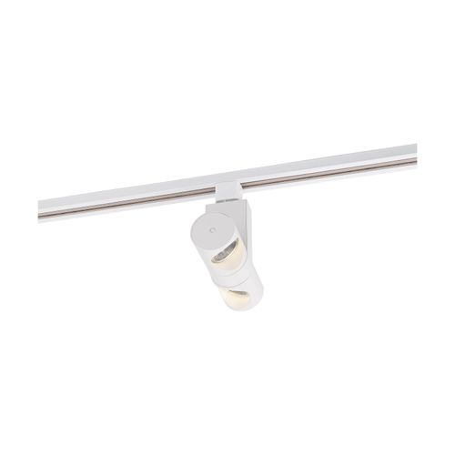 Main product image of LED 24 Watt Track Head Dual Pipe White 24 deg. Beam Angle