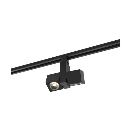 Main product image of LED 24 Watt Track Head Dual Square Black 24 deg. Beam Angle