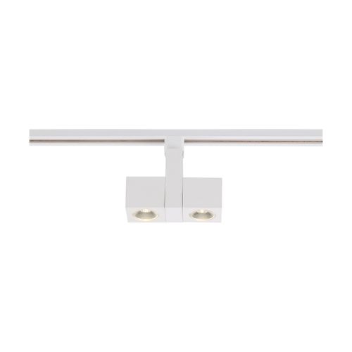 Main product image of LED 24 Watt Track Head Dual Square White 24 deg. Beam Angle