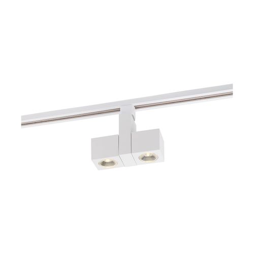 Main product image of LED 24 Watt Track Head Dual Square White 24 deg. Beam Angle