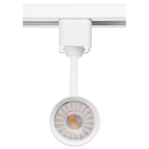 Main product image of 10 Watt LED Commercial Track Head White Cylinder 24 Degree Beam Angle