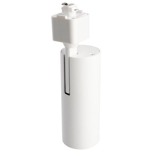 Main product image of 10 Watt LED Commercial Track Head White Cylinder 24 Degree Beam Angle