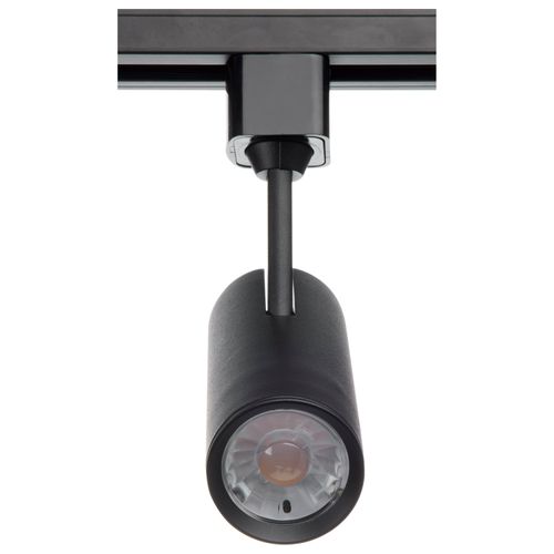 Main product image of 10 Watt LED Commercial Track Head Black Cylinder 24 Degree Beam Angle