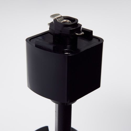 Main product image of 10 Watt LED Commercial Track Head Black Cylinder 24 Degree Beam Angle