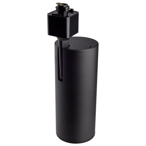 Main product image of 20 Watt LED Commercial Track Head Black Cylinder 24 Degree Beam Angle