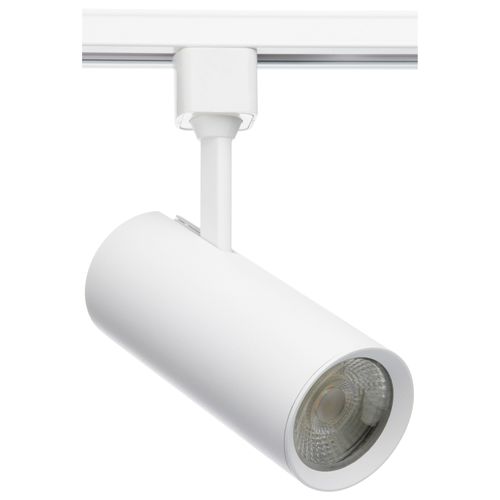 Main product image of 20 Watt LED Commercial Track Head White Cylinder 36 Degree Beam Angle