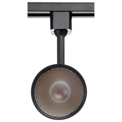 Main product image of 30 Watt LED Commercial Track Head Black Cylinder 24 Degree Beam Angle