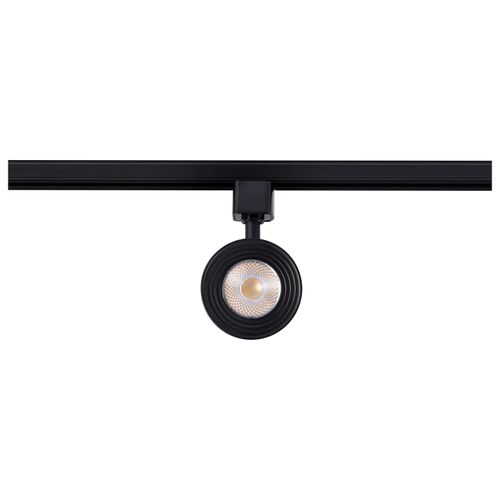 Main product image of 12 Watt LED Cinch Track Head 3000K Matte Black Finish