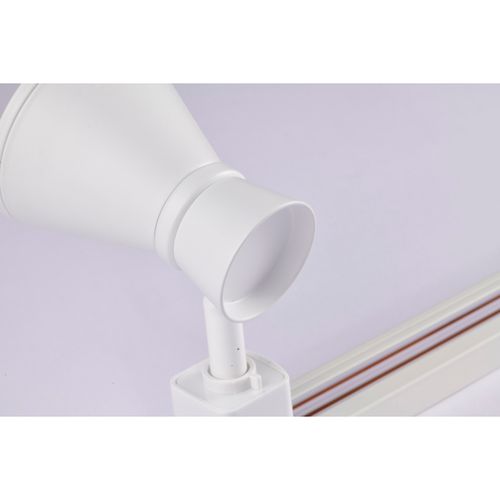 Main product image of 12 Watt LED Cinch Track Head 3000K Matte White Finish