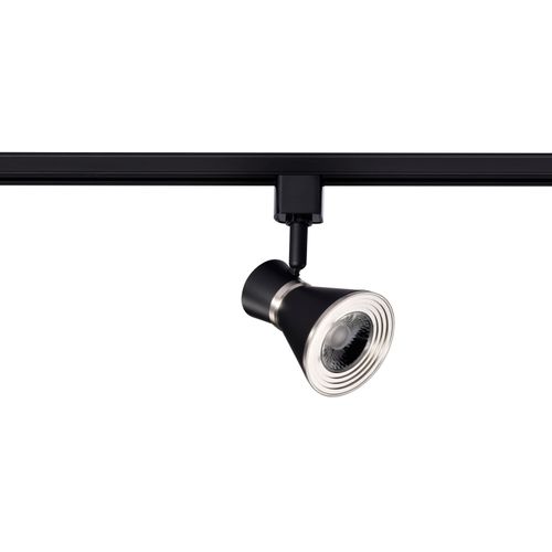 Main product image of 12 Watt LED Cinch Track Head 3000K Matte Black and Brushed Nickel Finish