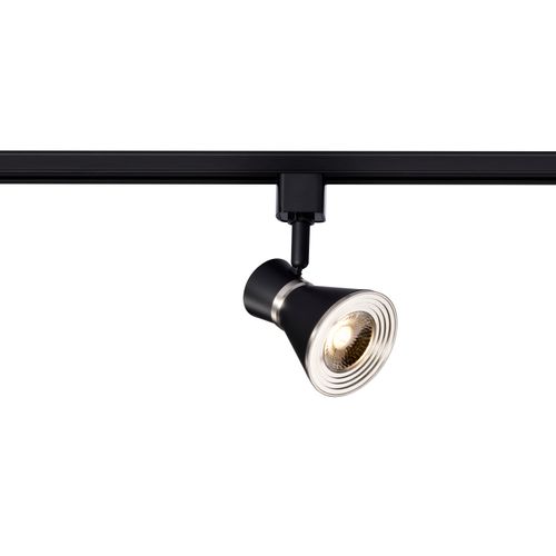 Main product image of 12 Watt LED Cinch Track Head 3000K Matte Black and Brushed Nickel Finish