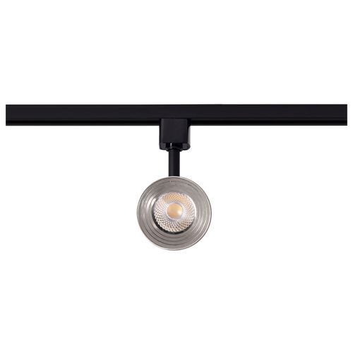 Main product image of 12 Watt LED Cinch Track Head 3000K Matte Black and Brushed Nickel Finish