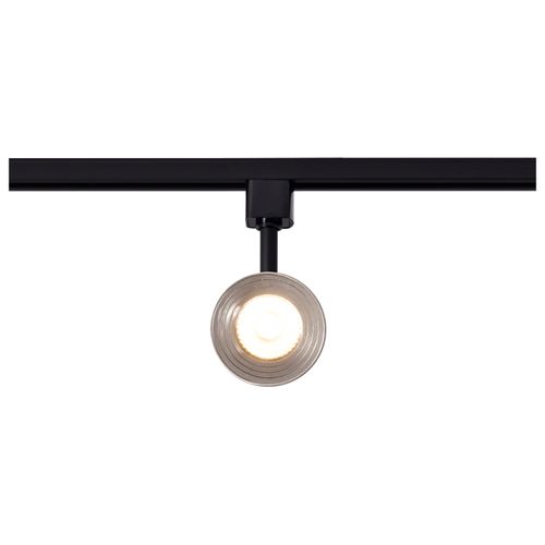 Main product image of 12 Watt LED Cinch Track Head 3000K Matte Black and Brushed Nickel Finish